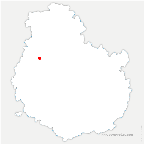 carte de localisation de Seigny