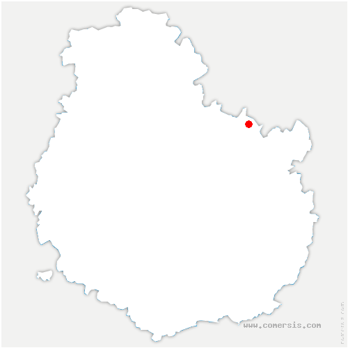 carte de localisation de Selongey