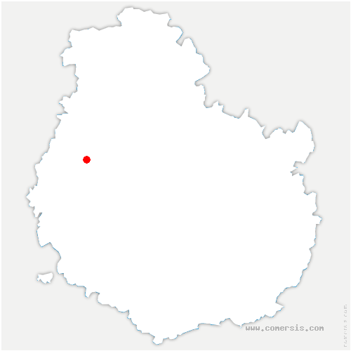 carte de localisation de Semur-en-Auxois