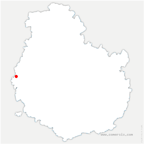 carte de localisation de Sincey-lès-Rouvray