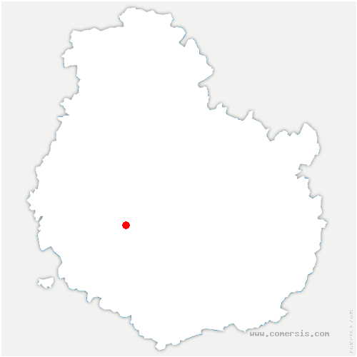 carte de localisation de Soussey-sur-Brionne