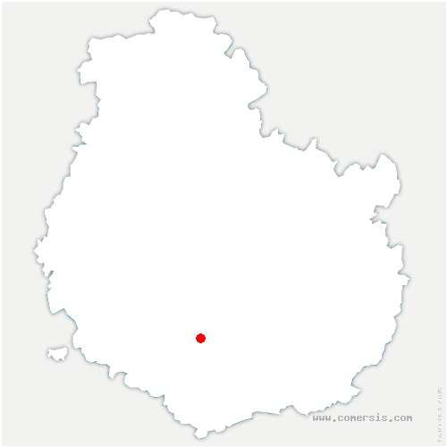 carte de localisation de Thorey-sur-Ouche