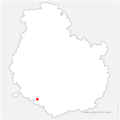 carte de localisation de Viévy