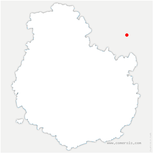 carte de localisation de la Villeneuve