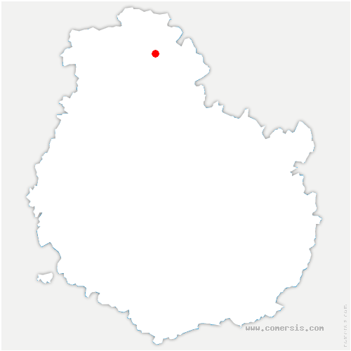 carte de localisation de Villotte-sur-Ource