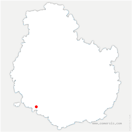 carte de localisation de Voudenay