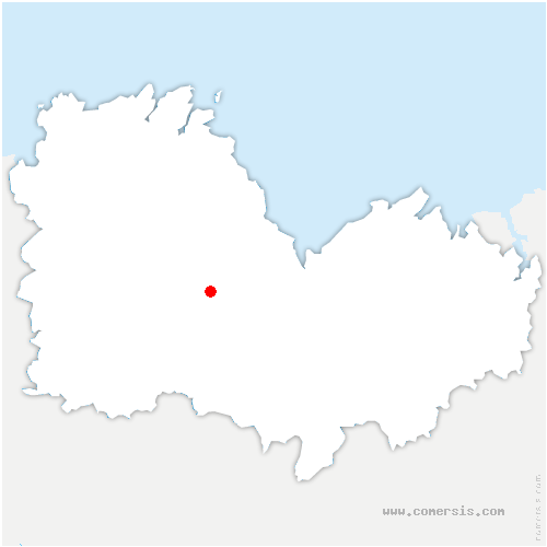 carte de localisation du Leslay