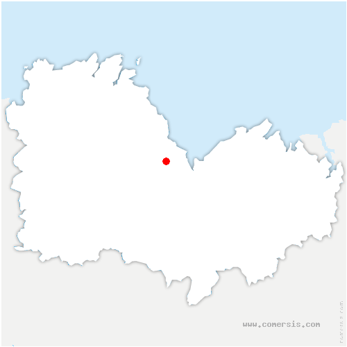 carte de localisation de Méaugon