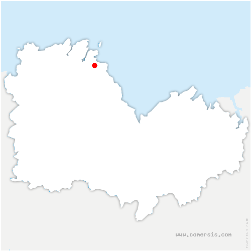 carte de localisation de Paimpol