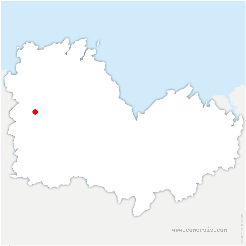 carte de localisation de Plougonver
