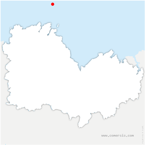 carte de localisation de Saint-Coulomb