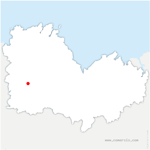 carte de localisation de Saint-Nicodème