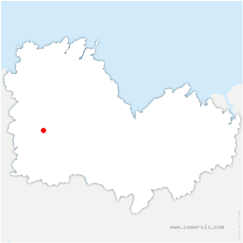 carte de localisation de Saint-Servais
