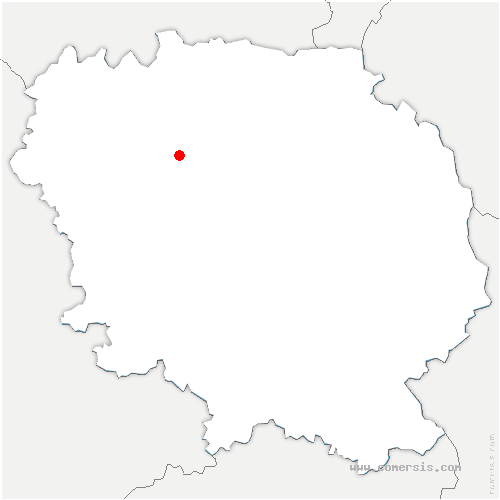 carte de localisation d'Anzême