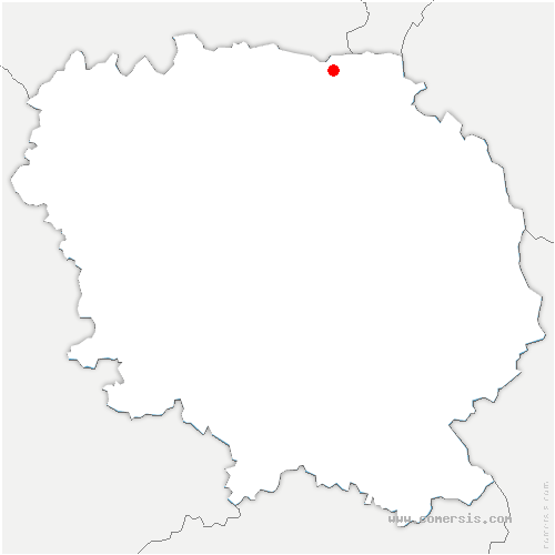 carte de localisation d'Arnac-la-Poste
