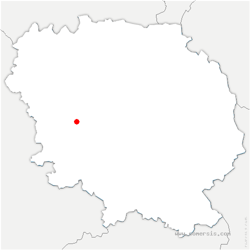 carte de localisation de Azat-Châtenet