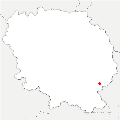 carte de localisation de Basville
