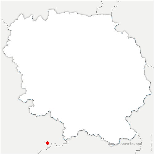 carte de localisation de Beaulieu