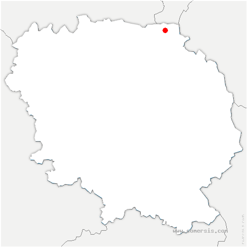 carte de localisation de Boussac-Bourg
