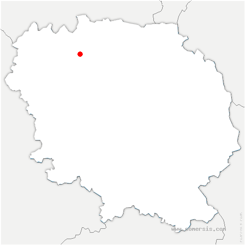 carte de localisation de Celle-Dunoise