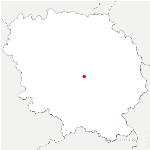 carte de localisation de Chamberaud