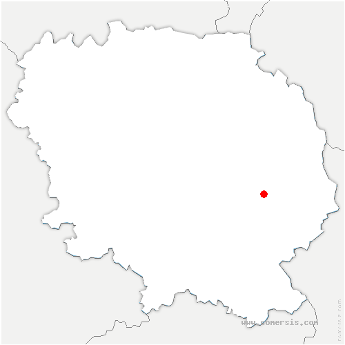 carte de localisation de Champagnat