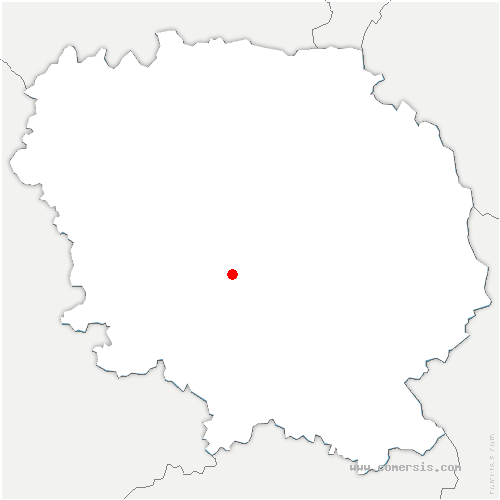 carte de localisation de Chapelle-Saint-Martial