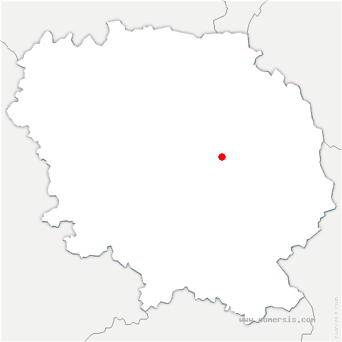carte de localisation de Chénérailles