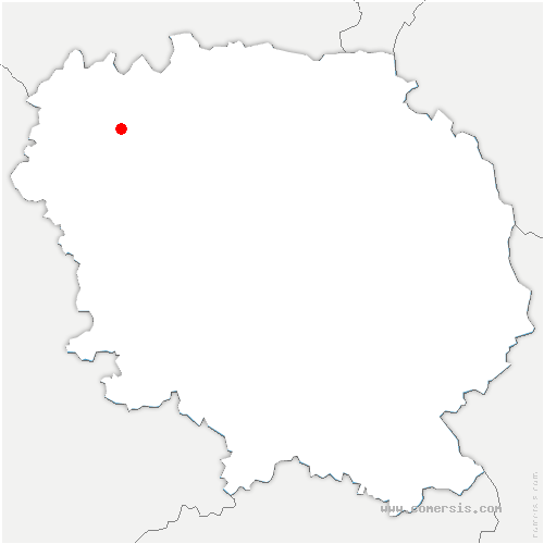 carte de localisation de Colondannes