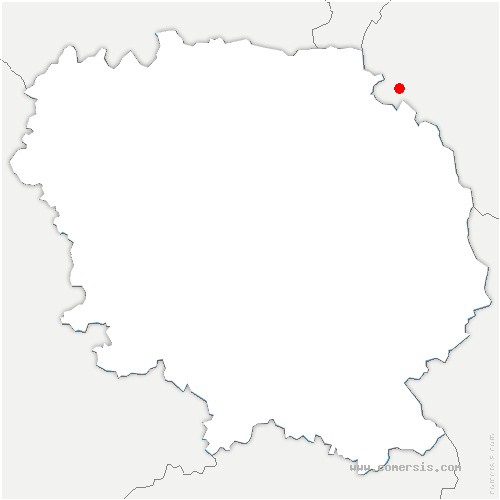 carte de localisation de Couffy-sur-Sarsonne