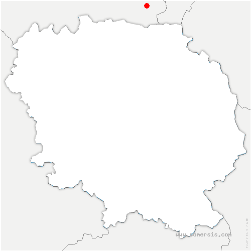 carte de localisation de Cromac