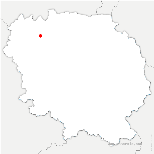 carte de localisation de Dun-le-Palestel