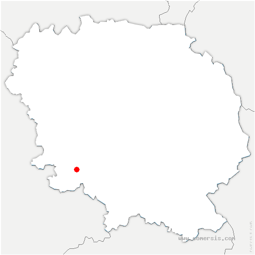 carte de localisation de Faux-Mazuras