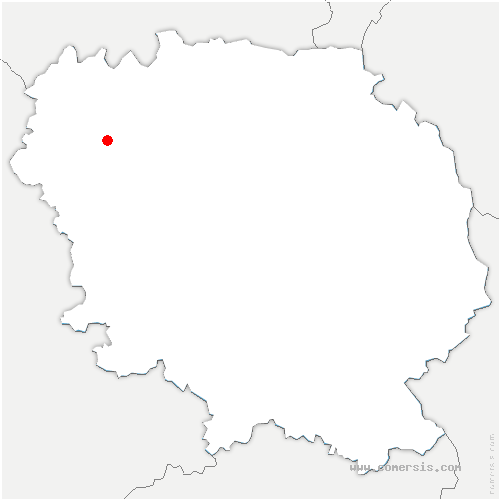 carte de localisation de Gajoubert