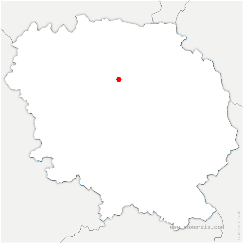 carte de localisation de Glénic