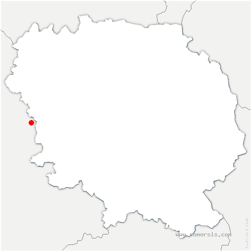 carte de localisation d'Herment