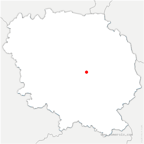 carte de localisation d'Issoudun-Létrieix
