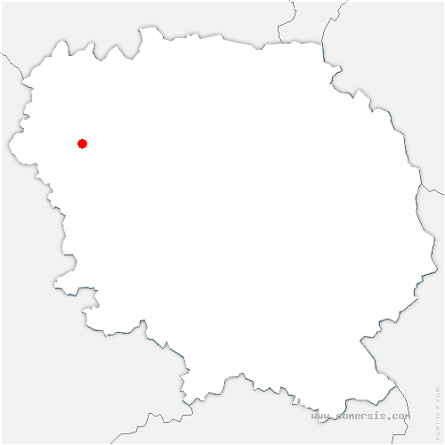 carte de localisation de Lizières
