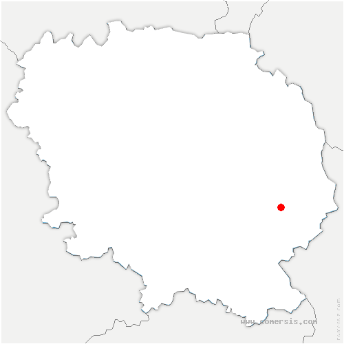 carte de localisation de Lupersat