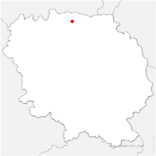 carte de localisation de Magnac-Laval