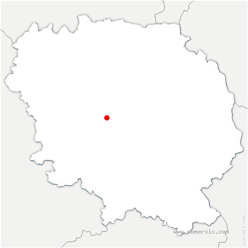 carte de localisation de Maisonnisses