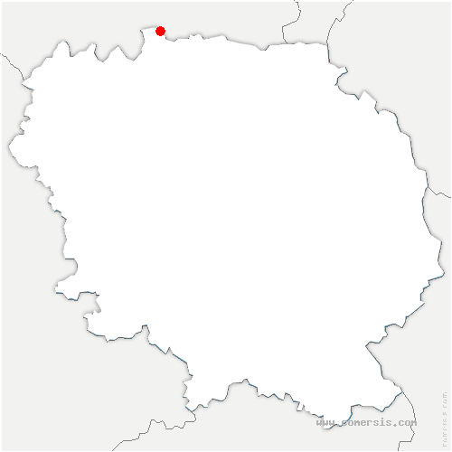 carte de localisation de Méasnes