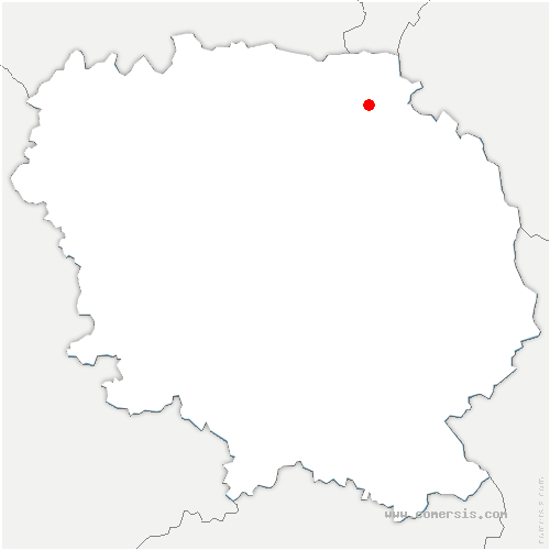 carte de localisation de Millevaches