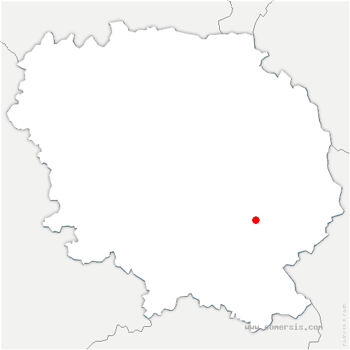 carte de localisation de Néoux