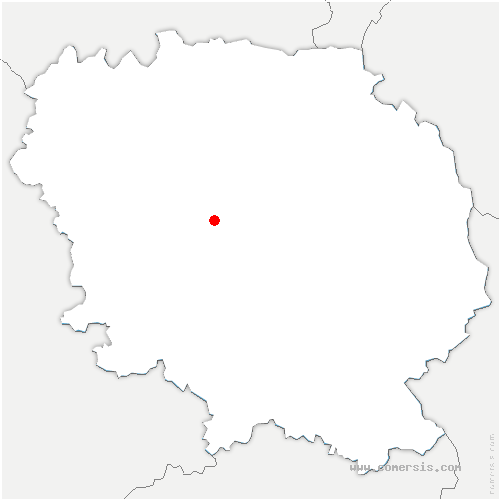 carte de localisation de Peyrabout