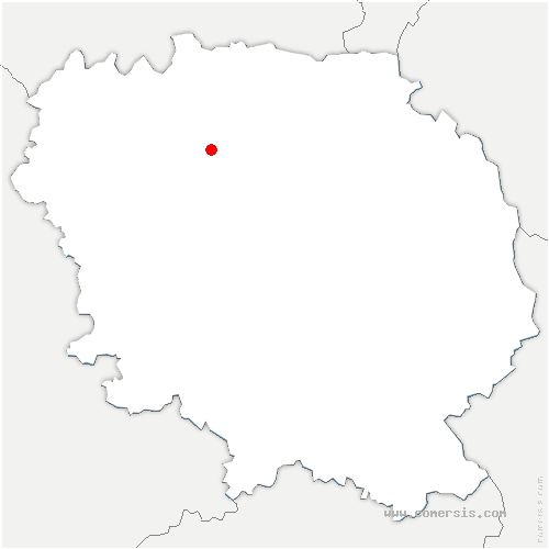 carte de localisation de Peyrat-de-Bellac