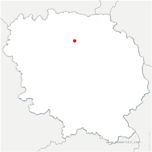 carte de localisation de Rancon