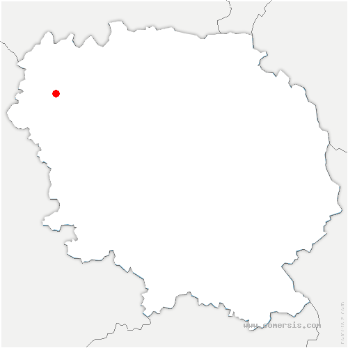 carte de localisation de Saint-Agnant-de-Versillat