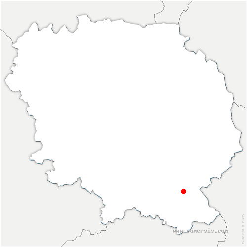 carte de localisation de Saint-Agnant-près-Crocq