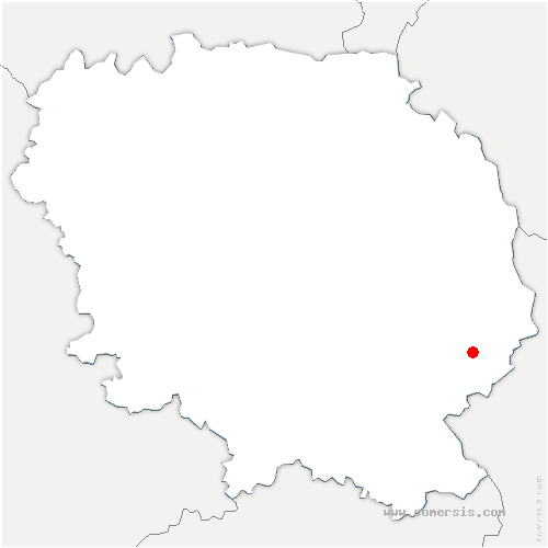 carte de localisation de Saint-Amand-le-Petit